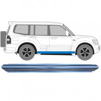 Sill repair panel for Mitsubishi Pajero 1999-2006 / Left = Right (symmetrical) 6375