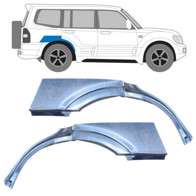 MITSUBISHI PAJERO 1999-2006 5 DOOR REAR WHEEL ARCH / SET