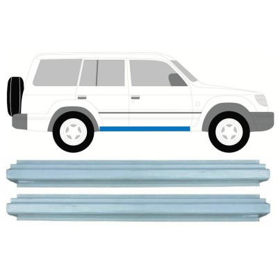 Sill repair panel for Mitsubishi Pajero 1991-2001 / Left+Right / Set 16000