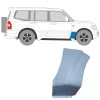 Front wing repair panel