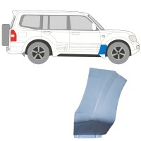 Front wing repair panel for Mitsubishi Pajero 1999-2006 / Right 16901