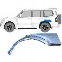 Rear wing repair panel for Mitsubishi Pajero 1999-2006 / Left 7208