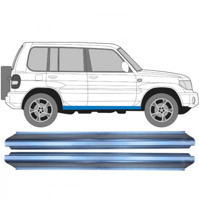 MITSUBISHI PAJERO PININ 1998-2007 SILL PANEL / RIGHT + LEFT / SET