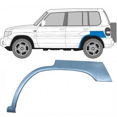 MITSUBISHI PAJERO PININ 1998-2007 REAR WHEEL ARCH / LEFT