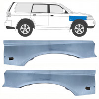 Front wing repair panel for Mitsubishi Pajero Sport 1996-2008 / Left+Right / Set 10104
