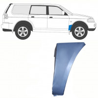 Lower front wing repair panel behind the wheel for Mitsubishi Pajero Sport 1996-2008 / Right 8456