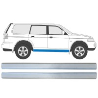Inner sill repair panel for Mitsubishi Pajero Sport 1996-2008 / Left+Right / Set 14872