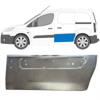 Sliding door repair panel for Citroen Berlingo 2008-2018 / Left 16628