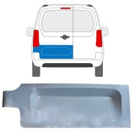 Rear door repair panel for Peugeot Partner 2008-2018 / Left 15206