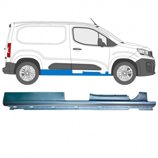 Full sill repair panel for Toyota Proace City 2019- / Right 15953