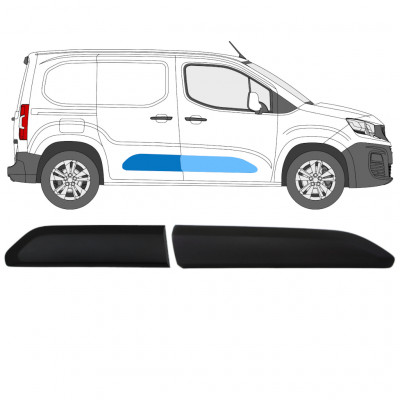 Side trim for Citroen Berlingo 2018-2023 / Right / Set 13385