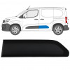Rear door side trim