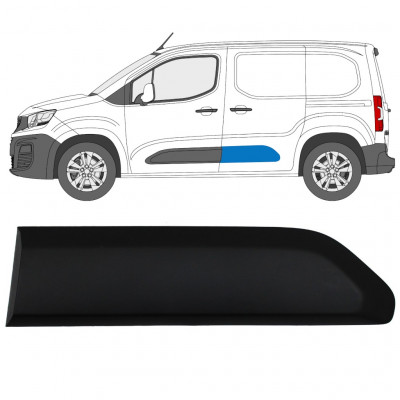 Rear door side trim for Citroen Berlingo 2018-2023 / Left 13384