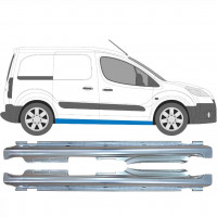 Sill repair panel for Peugeot Partner C Berlingo 2008- / Left+Right / Set 9264