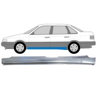 Full sill repair panel for Volkswagen Passat B3 1988-1993 / Left / COMBI / SEDAN 14523