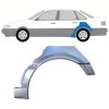 Rear wing repair panel