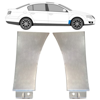 Front wing repair panel for Volkswagen Passat B6 2005-2010 / Left+Right / Set 14697