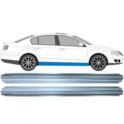 Sill repair panel for VW Passat B6 2005- / Left = Right (symmetrical) / Set 10386