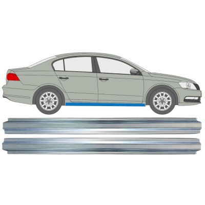 Sill repair panel for Volkswagen Passat B7 2010-2015 / Left+Right / Set 16357