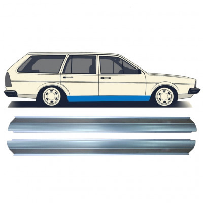 Sill repair panel for VW Passat B2 1980-1988 / Left = Right (symmetrical) / Set 11262