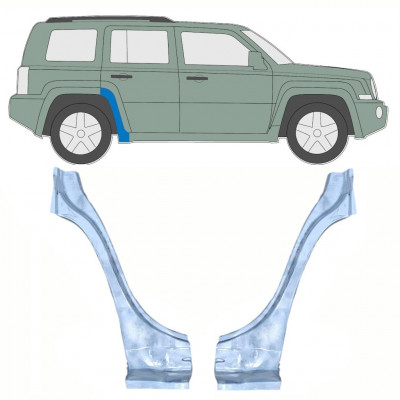 JEEP PATRIOT 2006- REAR WHEEL ARCH / SET