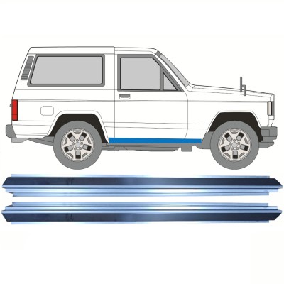 Sill repair panel for Nissan Patrol K160 1979-1990 / Left+Right / Set 16291