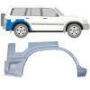 Rear wing repair panel