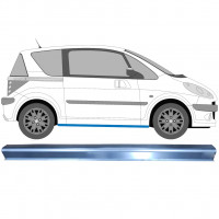 Sill repair panel for Peugeot 1007 2005-2009 / Left = Right (symmetrical) 7204