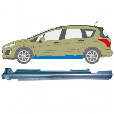Full sill repair panel for Peugeot 308 2007-2013 / Left 12887