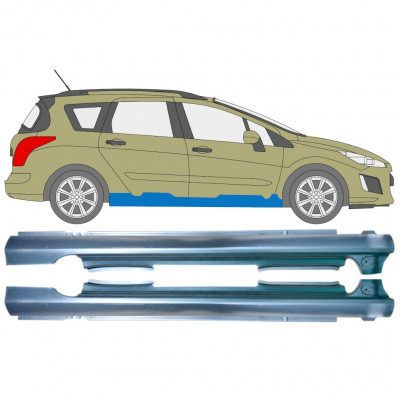 Full sill repair panel for Peugeot 308 2007-2013 / Left / Right / Left+Right / Set 12888