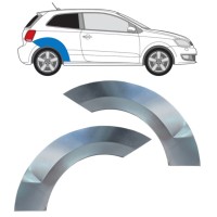Rear wing repair panel for Volkswagen Polo 2009-2017 / Left+Right / Set 16360