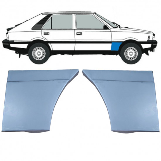 FSO POLONEZ 1978-2002 FRONT WING REPAIR PANEL / SET