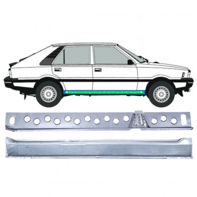 FSO POLONEZ 1978-2002 INNER + OUTER SET / SILL REPAIR / RIGHT
