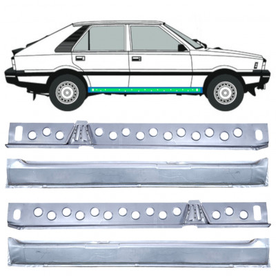 FSO POLONEZ 1978-2002 INNER + OUTER SET / SILL REPAIR / RIGHT + LEFT