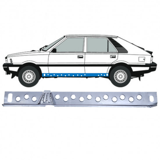 Inner sill repair panel for FSO Polonez 1978-2002 / Left 12535