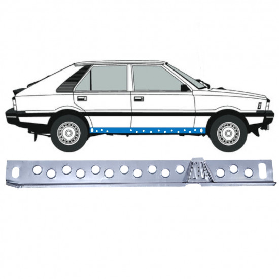 Inner sill repair panel for FSO Polonez 1978-2002 / Right 12534