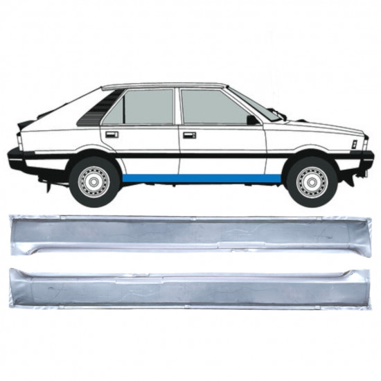 FSO POLONEZ 1978-2002 SILL REPAIR PANEL / SET