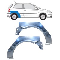 Rear wing repair panel for Volkswagen Polo 2001-2009 / Left+Right / Set 16261