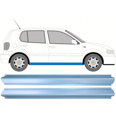 Sill repair panel for VW Polo 1999-2001 / Left = Right (symmetrical) / Set 9516