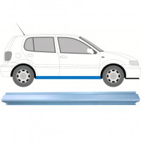 Sill repair panel for VW Polo 1999-2001 / Left = Right (symmetrical) 7124