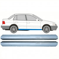 Sill repair panel for Hyundai Pony Excel 1989-1995 / Left = Right (symmetrical) / Set 10332