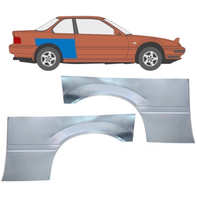 Rear wing repair panel for Honda Prelude 1987-1992 / Left+Right / Set 16363