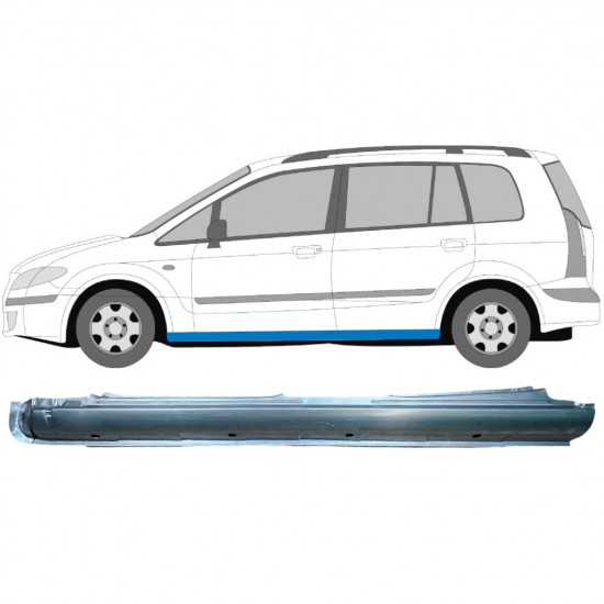 Full sill repair panel for Mazda Premacy 1999-2005 / Left 6020