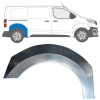 Rear wing repair panel