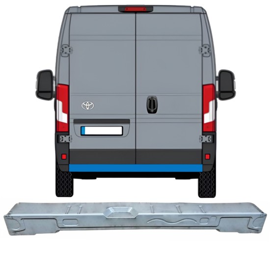 Rear cross member repair panel for Toyota Proace Max 2024- 16873