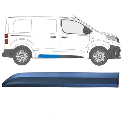 Rear side trim for Toyota Proace 2016- / Right 12816