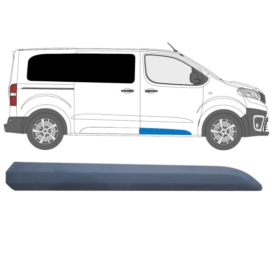 Front door trim for Fiat Scudo 2022- / Right 15144