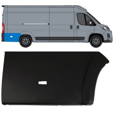 Rear side trim for Toyota Proace Max 2024- / Right 15917