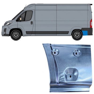 Rear wing repair panel for Toyota Proace Max 2024- / Left 16729