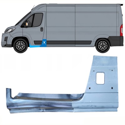 Pillar repair panel + Sill repair panel for Toyota Proace Max 2024- / Left 16733